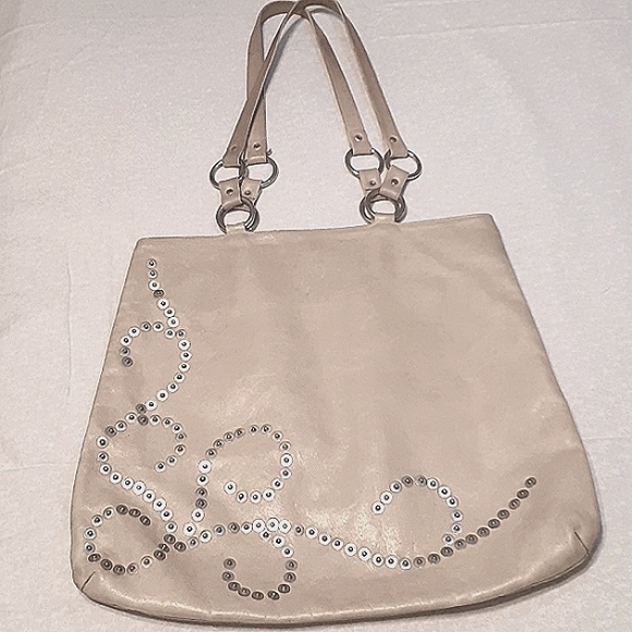 Italian designer leather bag made by Berge - Picture 2 of 9